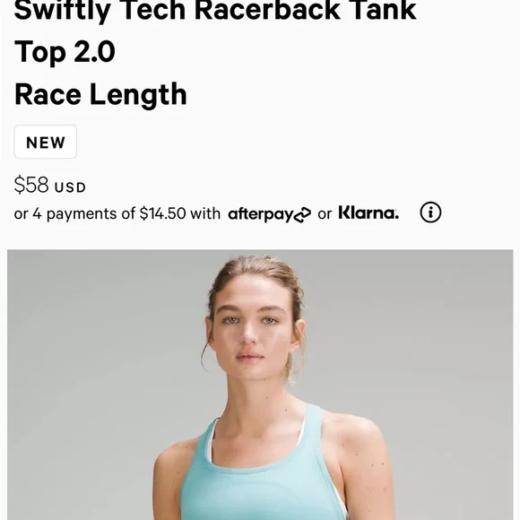 Swiftly Tech Racerback Tank - Picture 3 of 3